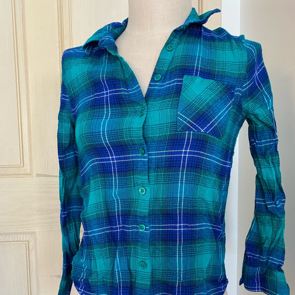 Justice Plaid Shirt